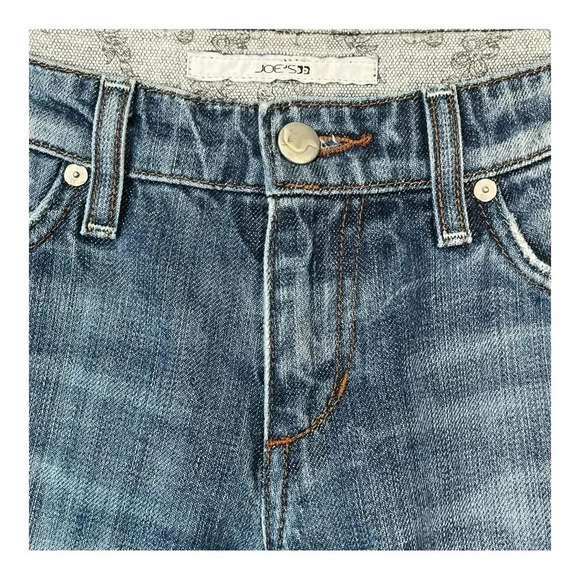 Joe's Rocker Jeans Tassels Warhol Wash Boho Rare Style‎ Women Size 28 - Picture 4 of 13